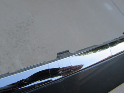 BMW Bumper Trim Molding Strip, Rear Center 51127033415 E65 E66 745i 745Li 760i 760Li5